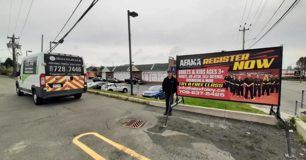 Curbside Signs Rentals St John’s