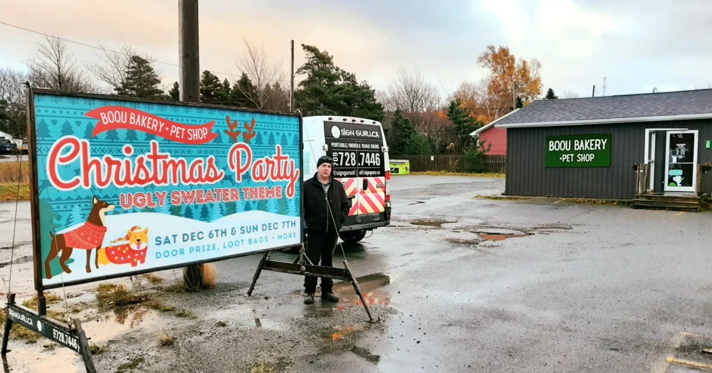 St John’s portable Signs Rentals