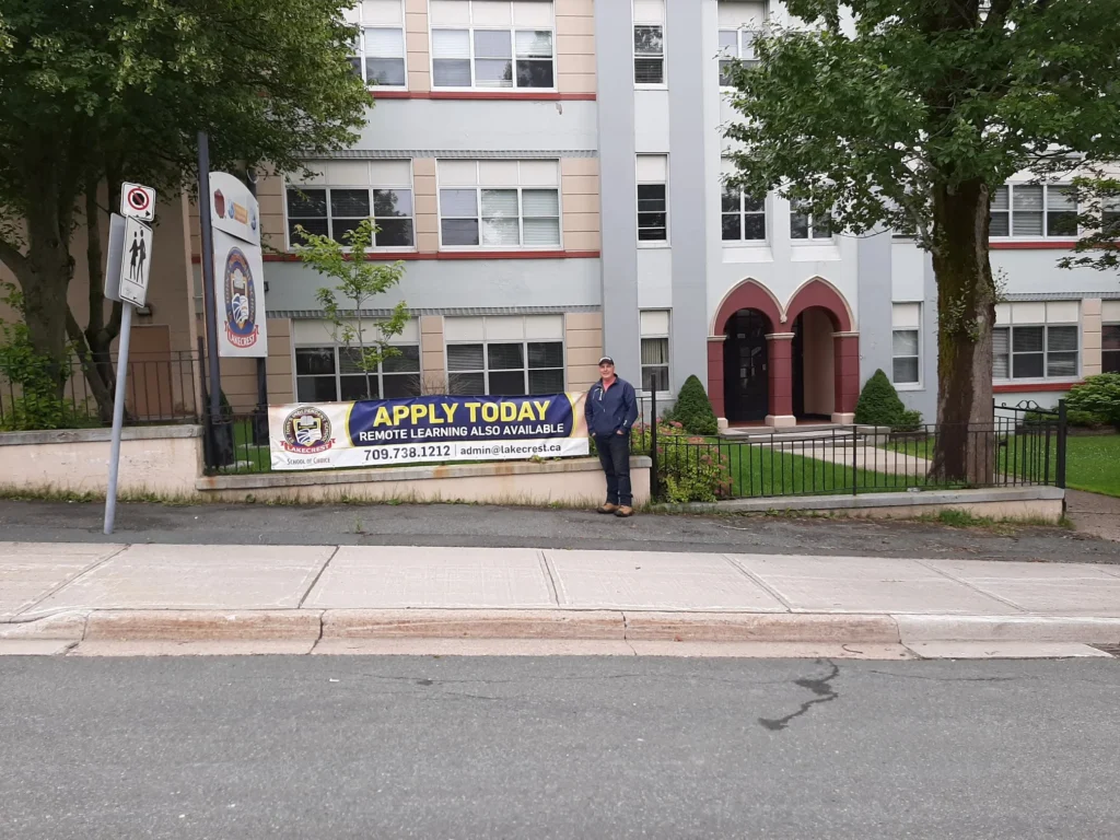 St John’s Banner Signs Rentals