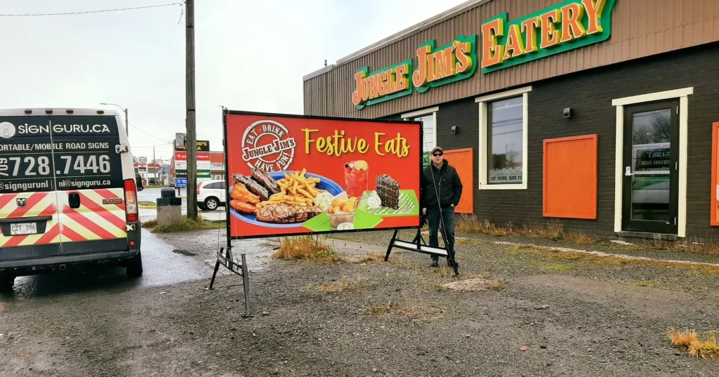 St John’s Portable Signs